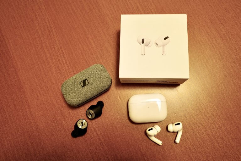 AirPods Pro,Sony WF-1000XM3,Sennheiser MOMENTUM True Wireless