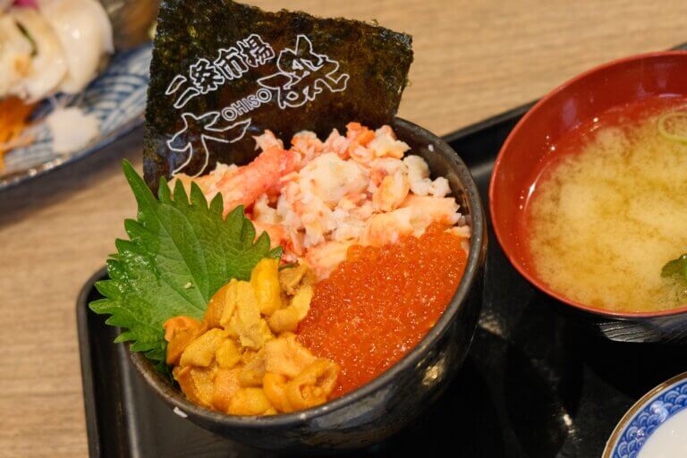 北海道美食,海鮮丼飯,大磯